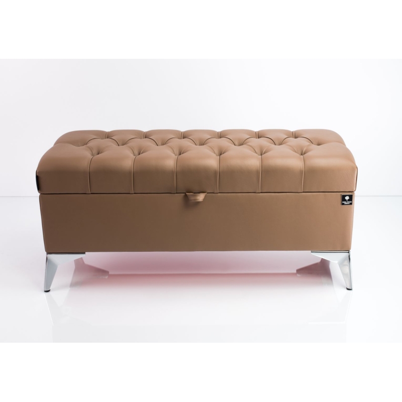 Tufted Storage Bench